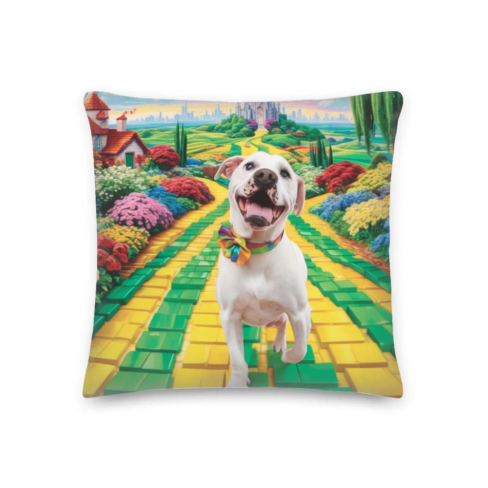 PugMug Custom Melody Premium Pillow