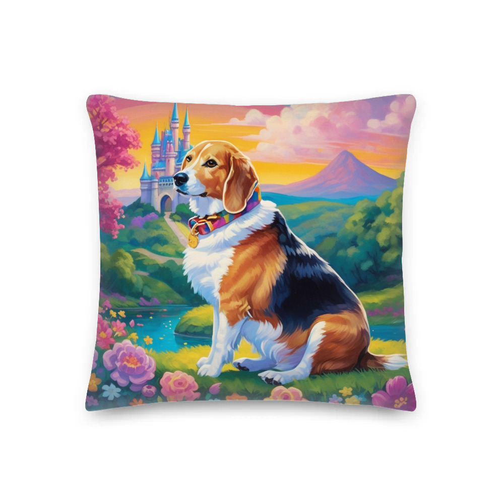 PugMug Custom Munchkin Premium Pillow