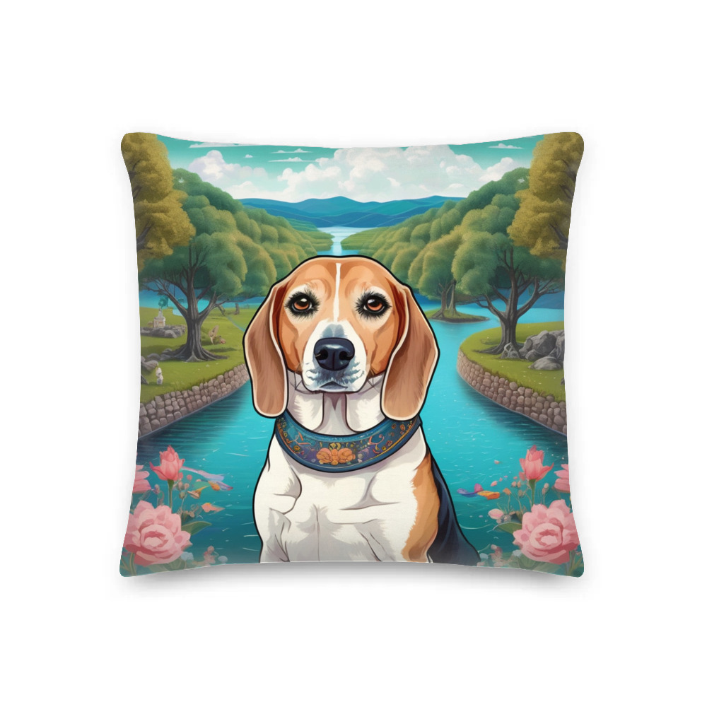 PugMug Custom Munchkin Premium Pillow