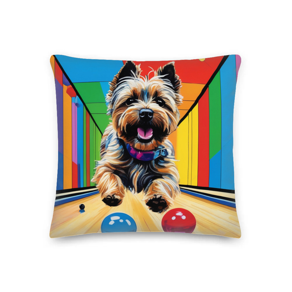 PugMug Custom Cairn Terrier Premium Pillow