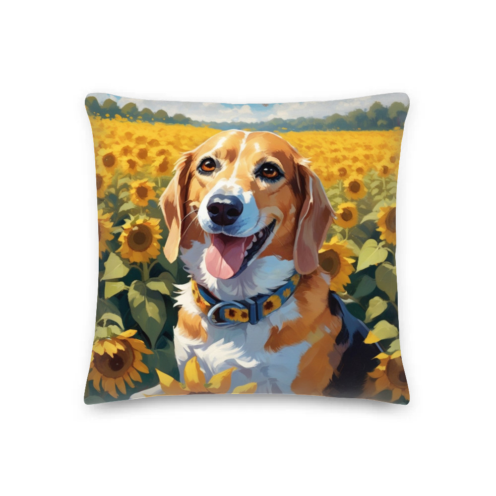 PugMug Custom Munchkin Premium Pillow