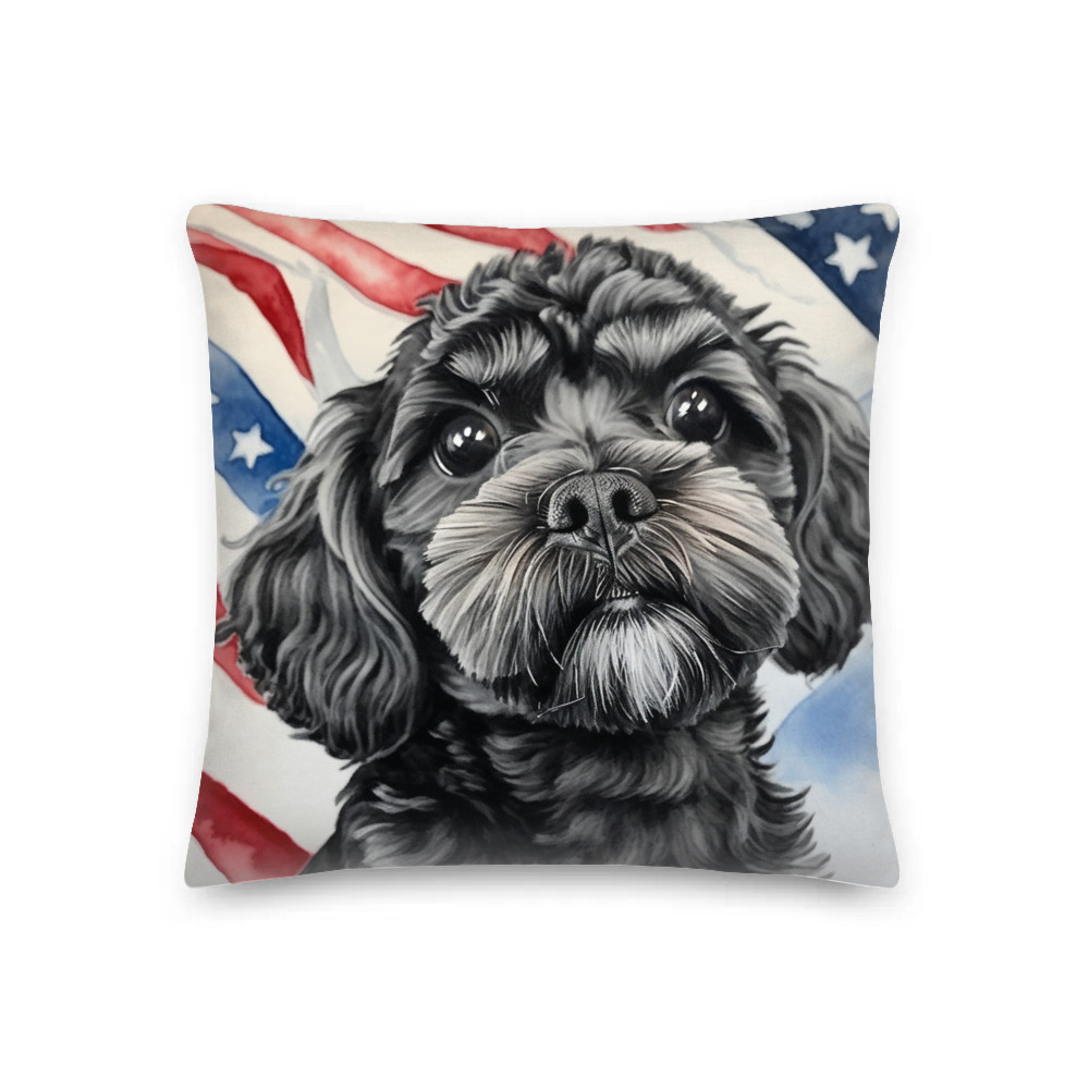 PugMug Custom Lily Premium Pillow