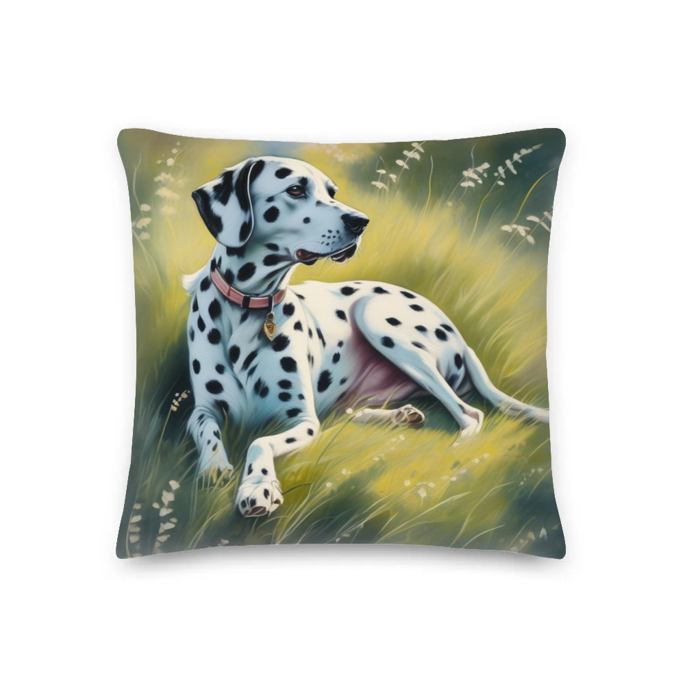 PugMug Custom Dalmatian Premium Pillow
