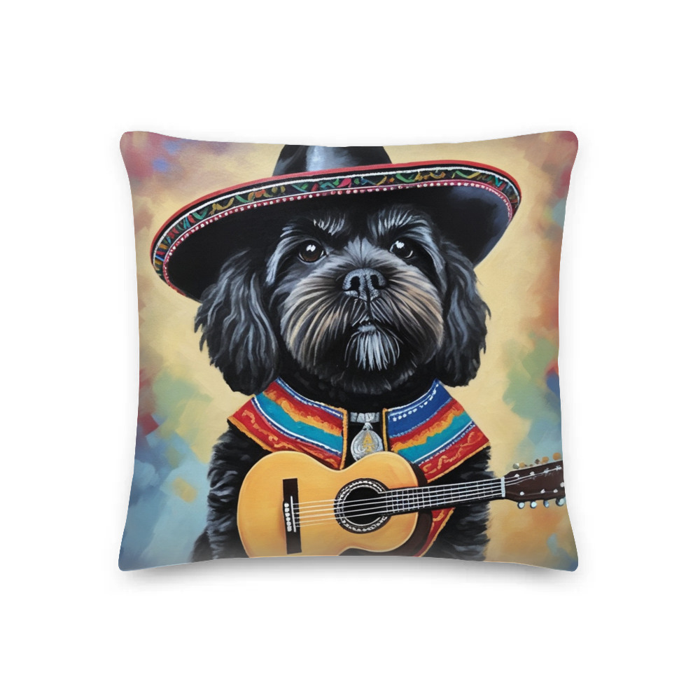 PugMug Custom Lily Premium Pillow