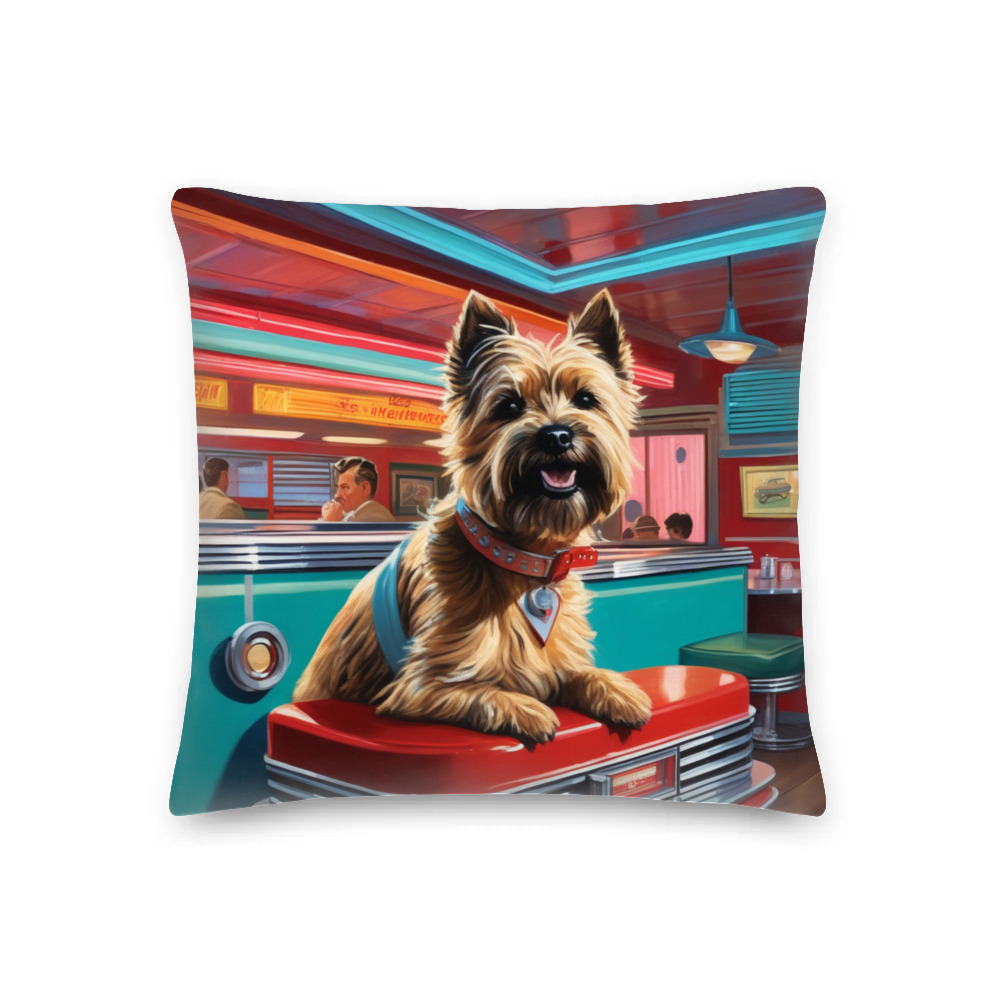 PugMug Custom Cairn Terrier Premium Pillow