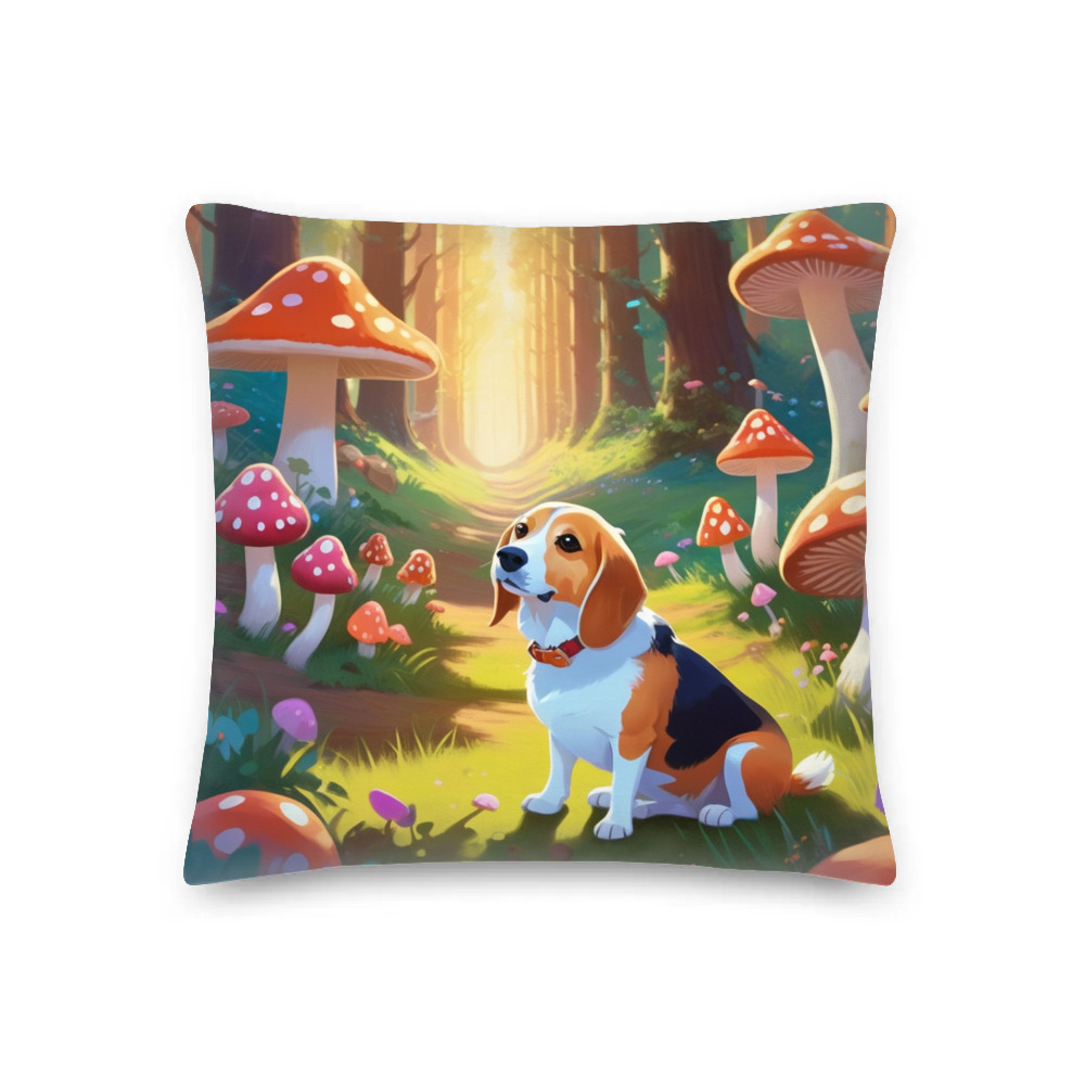 PugMug Custom Munchkin Premium Pillow