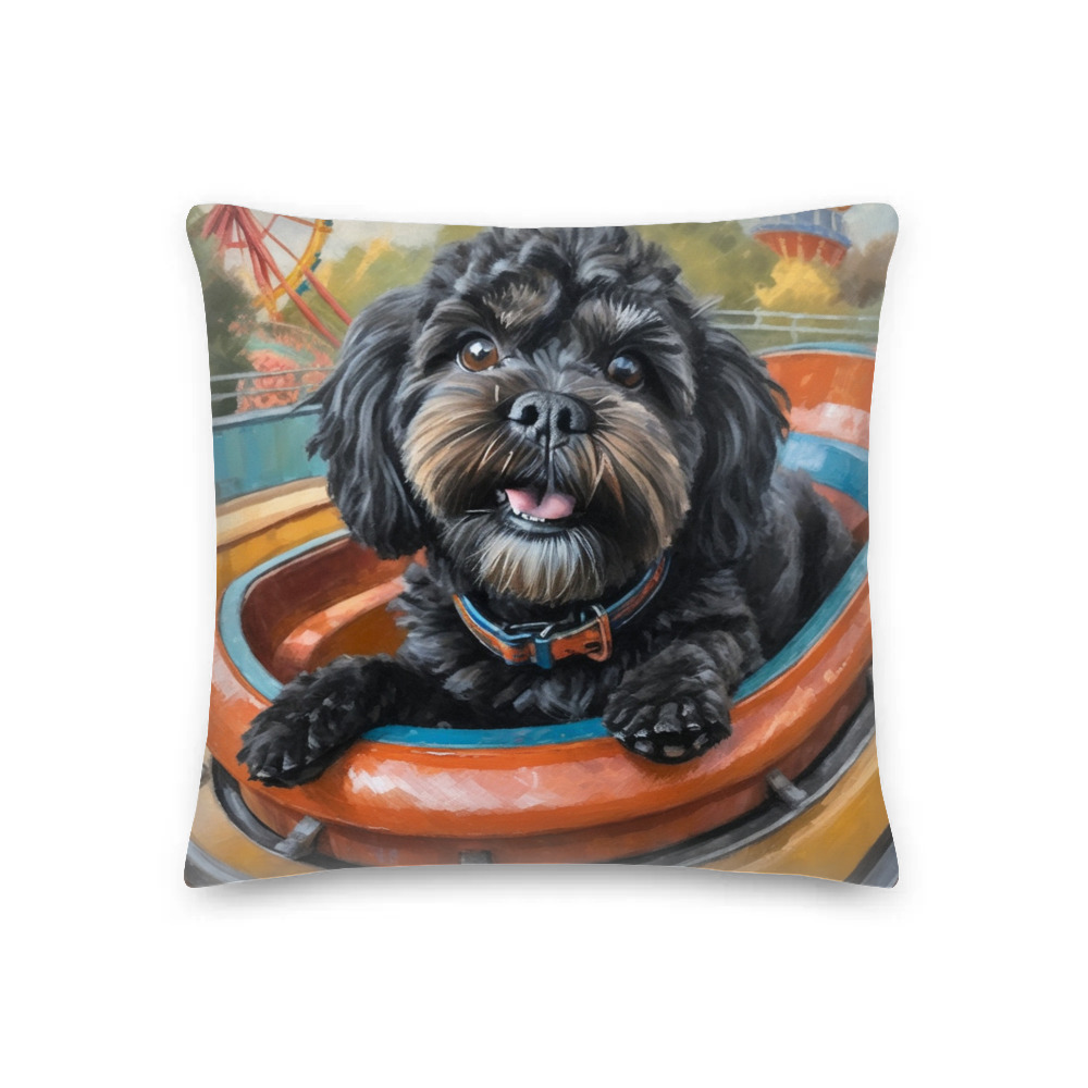 PugMug Custom Lily Premium Pillow