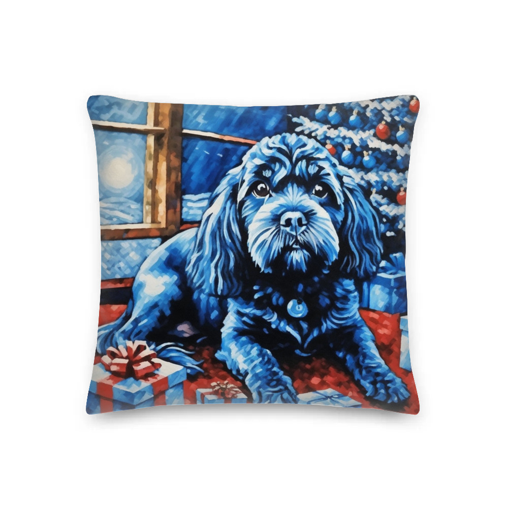 PugMug Custom Lily Premium Pillow