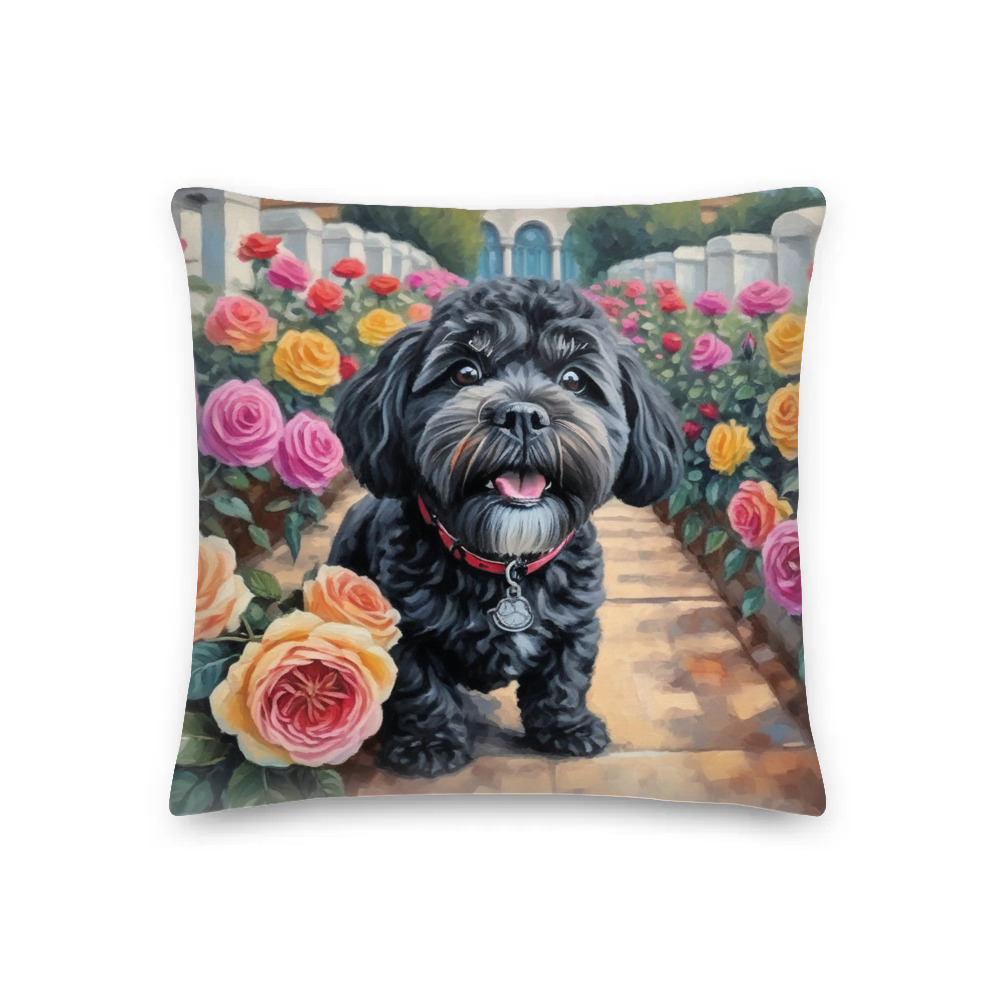 PugMug Custom Lily Premium Pillow