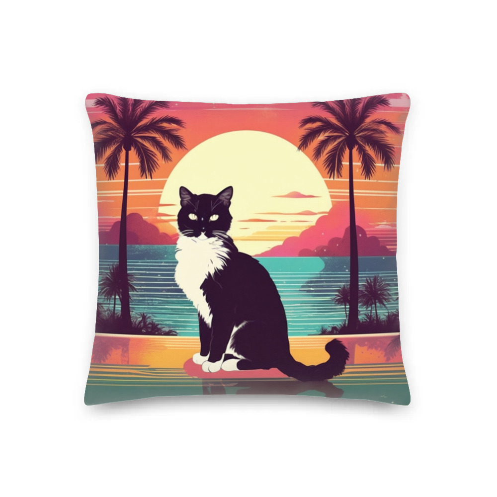 PugMug Custom Peerie Premium Pillow