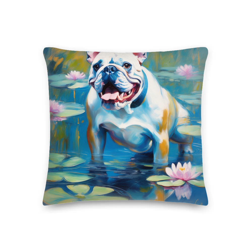 PugMug Custom Pet Premium Pillow