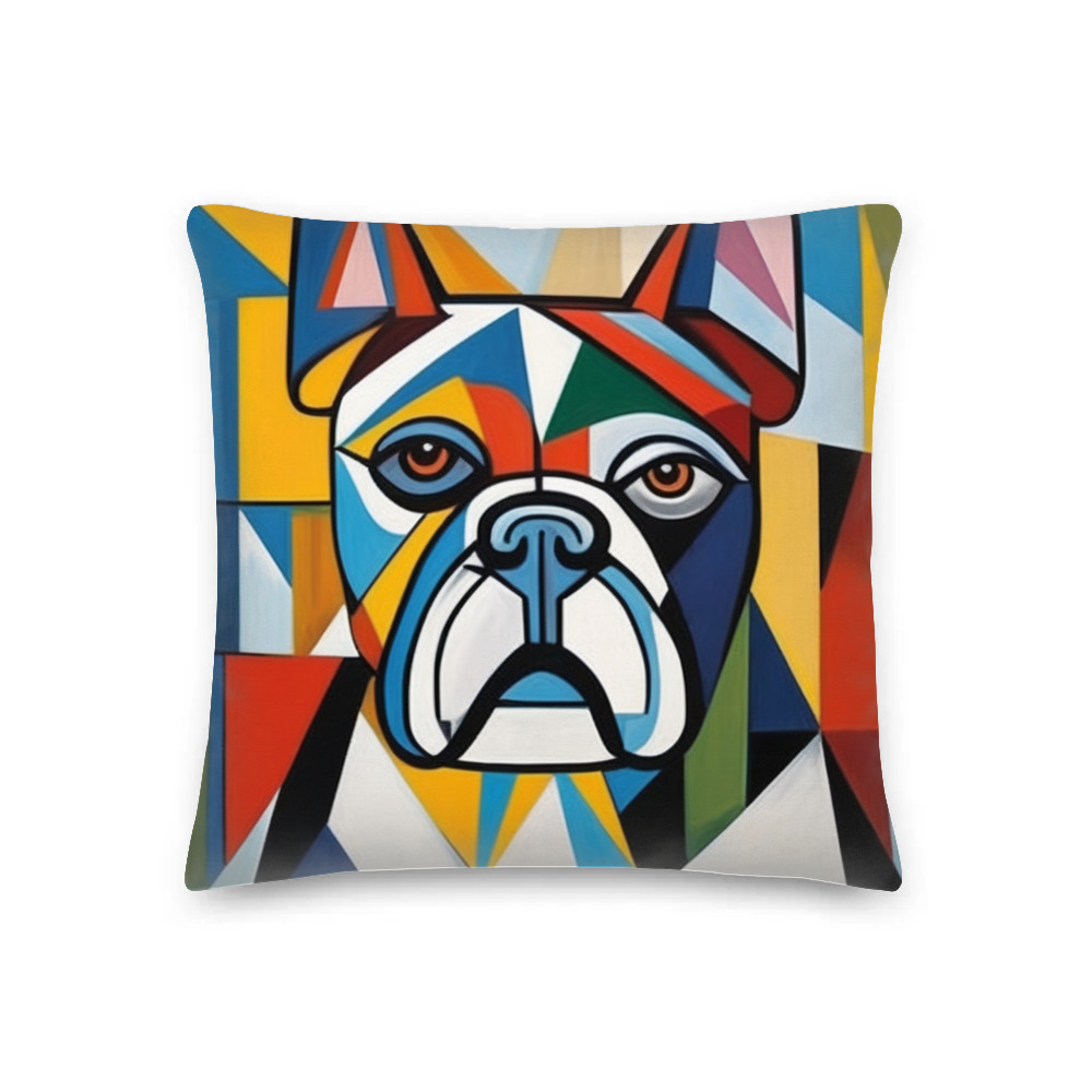 PugMug Custom Bulldog Premium Pillow