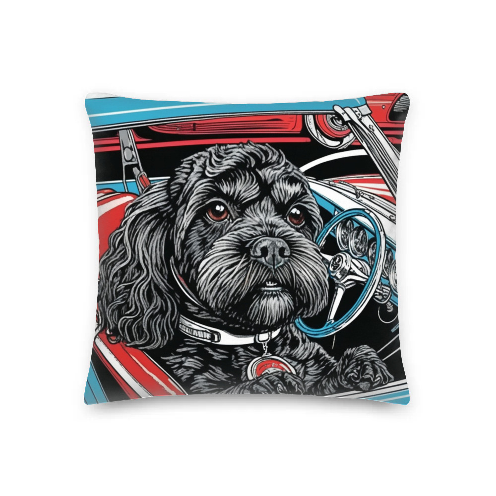 PugMug Custom Lily Premium Pillow
