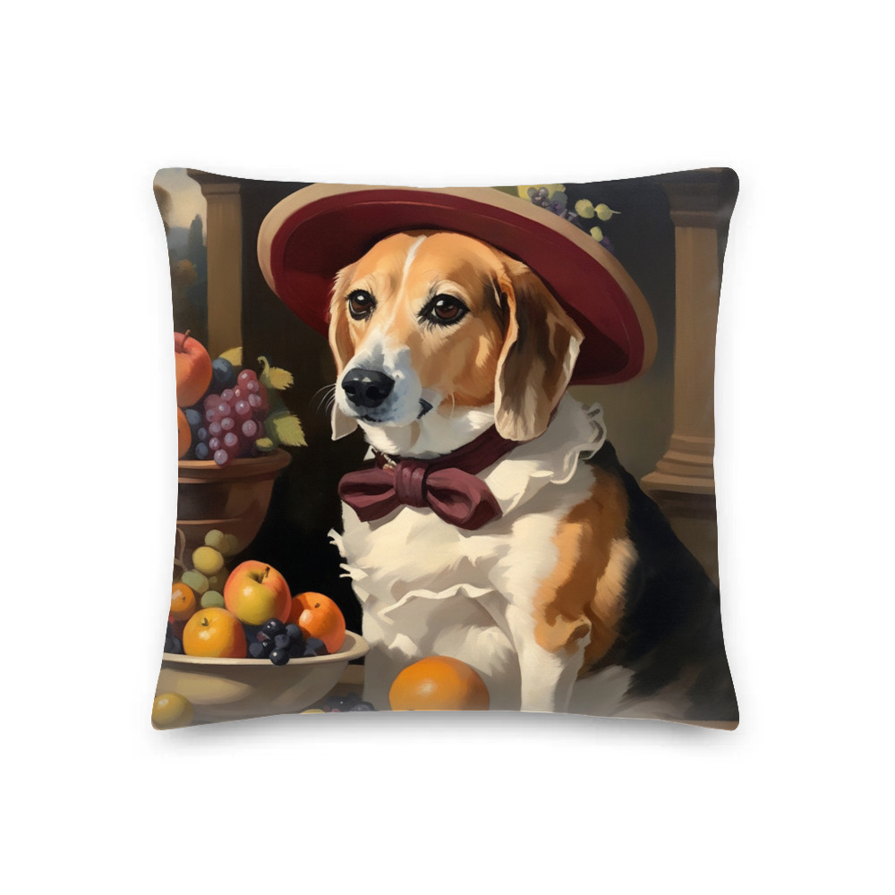 PugMug Custom Munchkin Premium Pillow