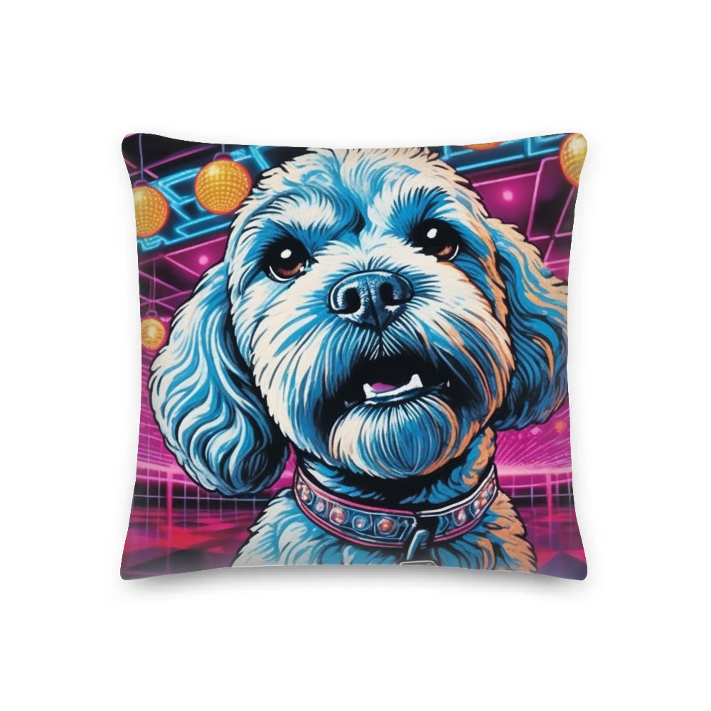 PugMug Custom Lily Premium Pillow