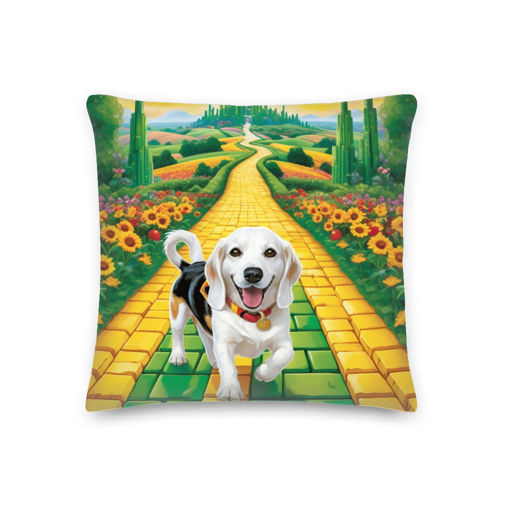 PugMug Custom Munchkin Premium Pillow