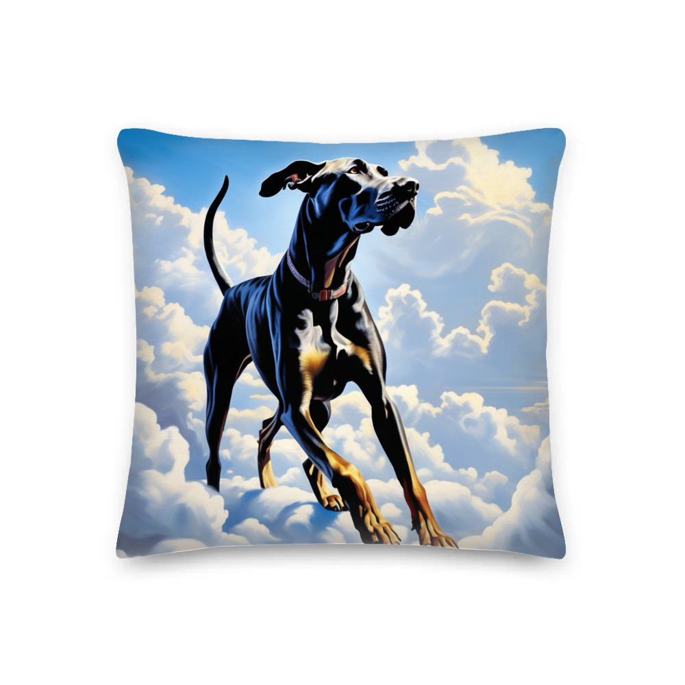 PugMug Custom Great Dane Premium Pillow
