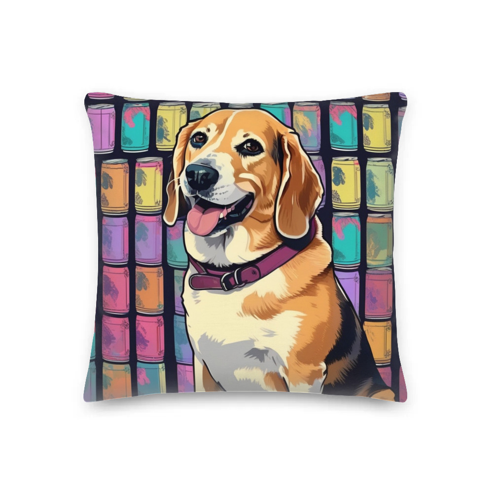 PugMug Custom Munchkin Premium Pillow