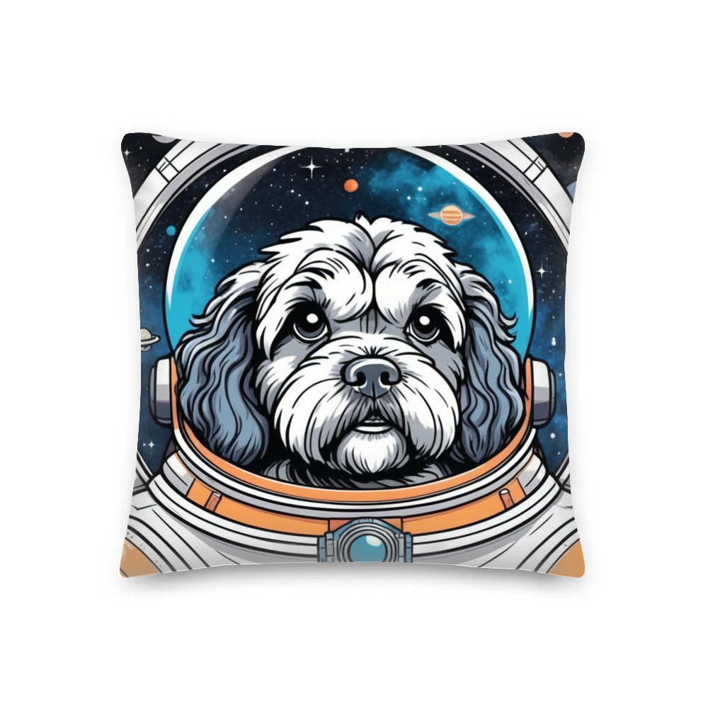 PugMug Custom Lily Premium Pillow