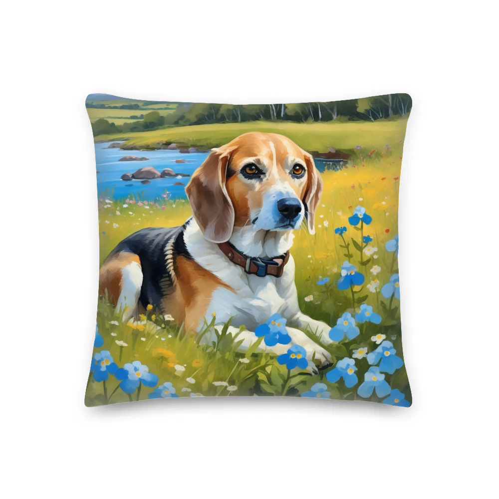 PugMug Custom Munchkin Premium Pillow