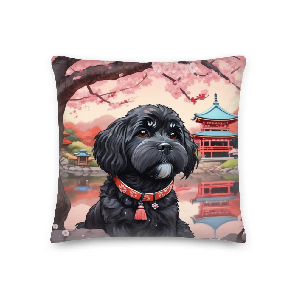 PugMug Custom Lily Premium Pillow