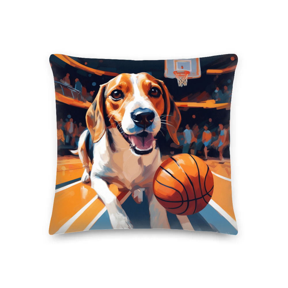 PugMug Custom Beagle Premium Pillow