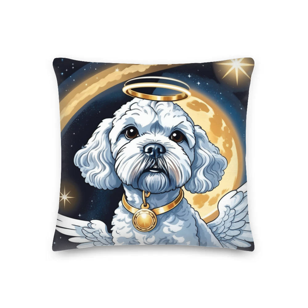 PugMug Custom Lily Premium Pillow