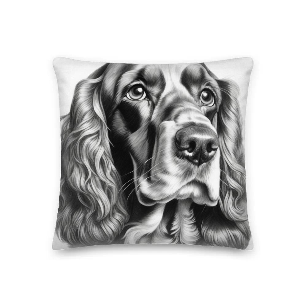 PugMug Custom English Cocker Spaniel Premium Pillow