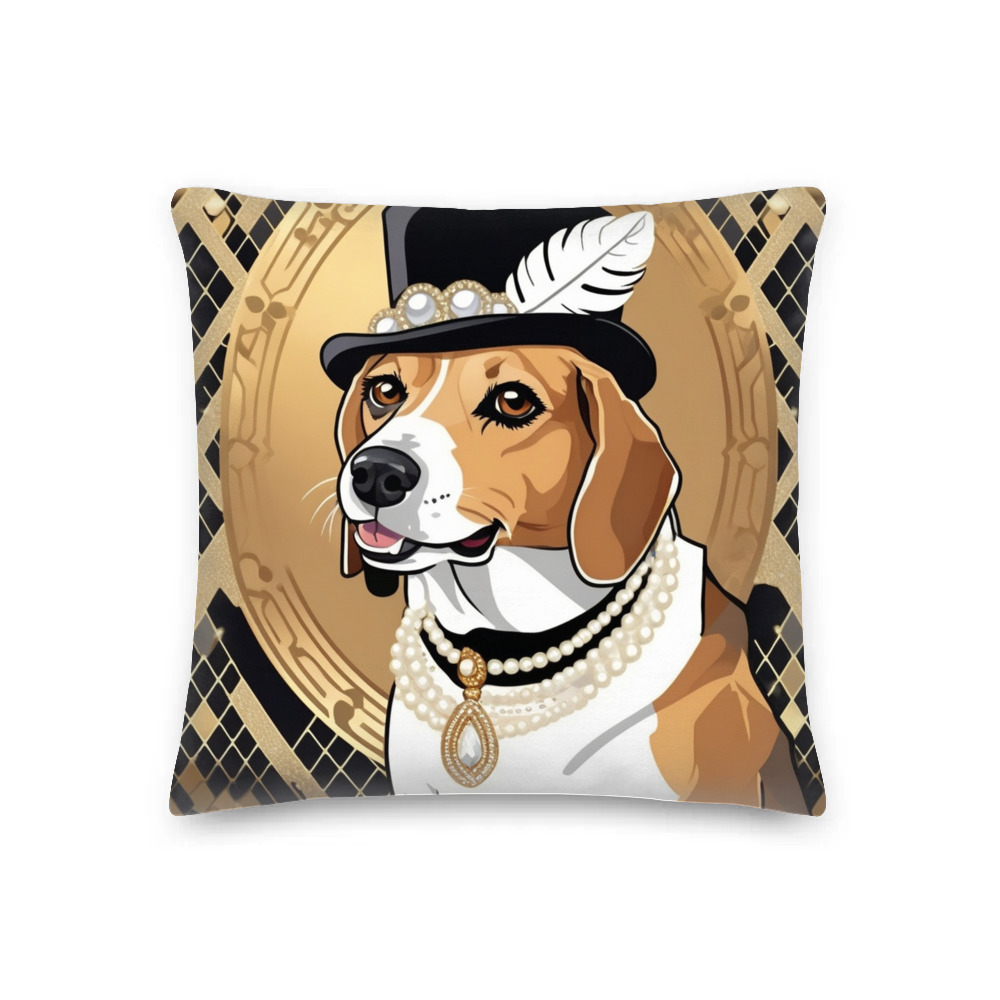 PugMug Custom Munchkin Premium Pillow