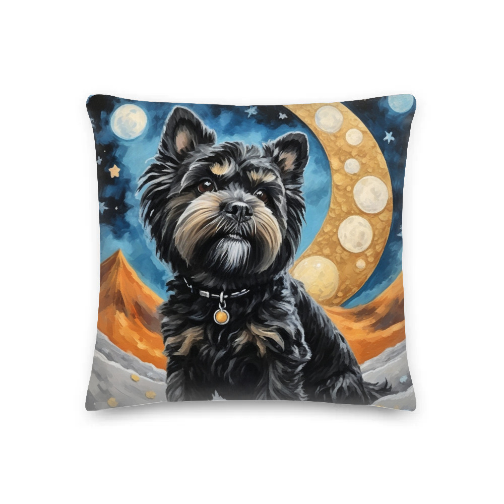 PugMug Custom Lily Premium Pillow