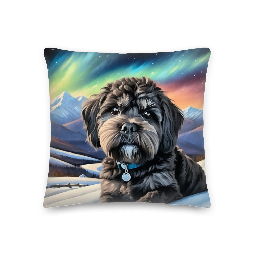 PugMug Custom Lily Premium Pillow