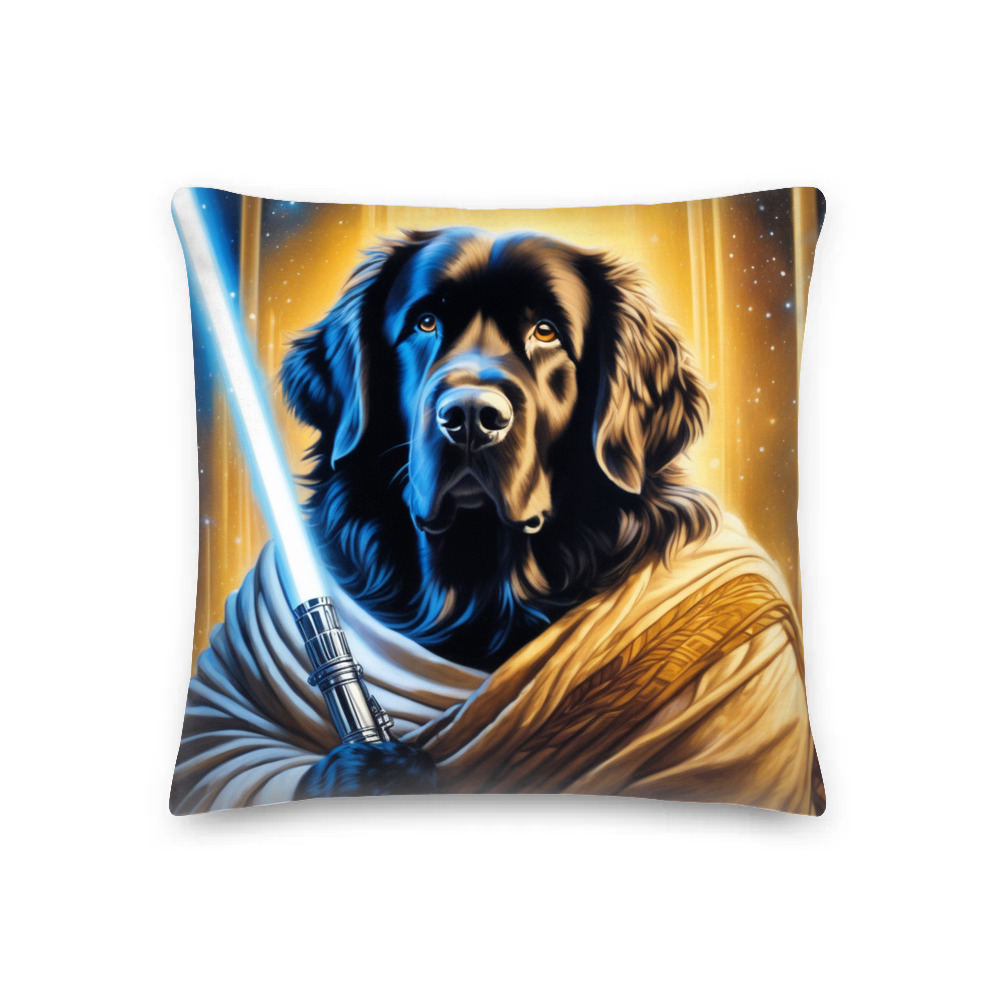 PugMug Custom Newfoundland Premium Pillow