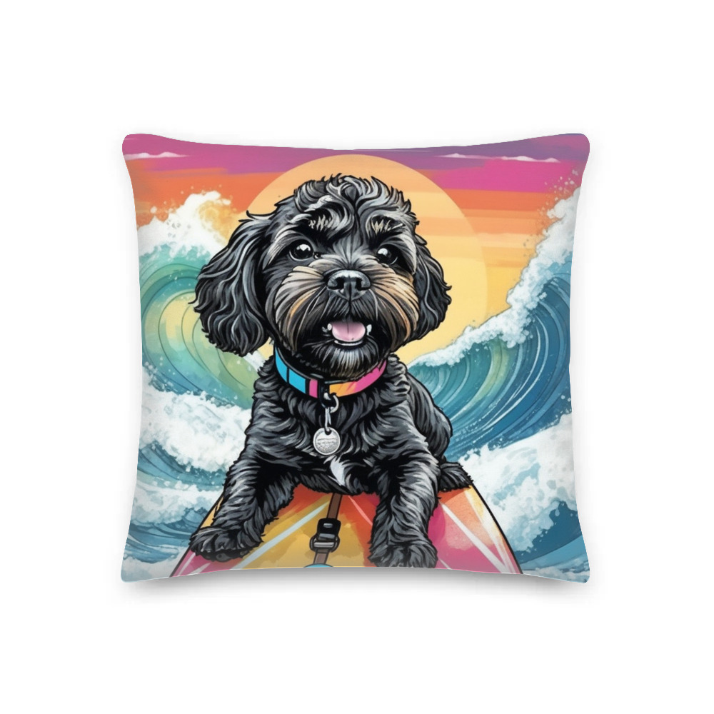 PugMug Custom Lily Premium Pillow