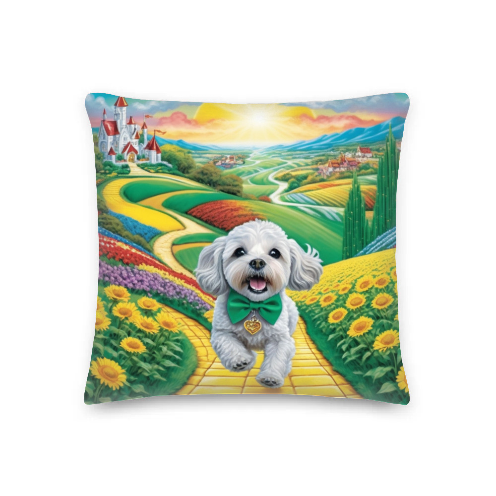 PugMug Custom Lily Premium Pillow