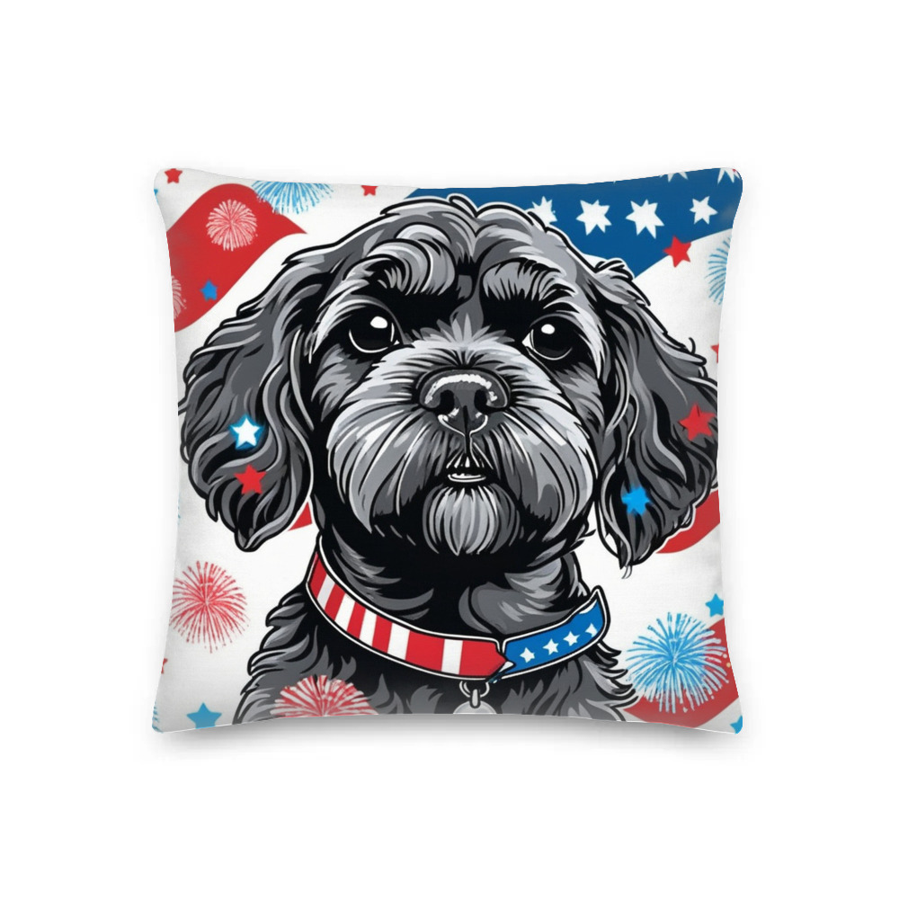 PugMug Custom Lily Premium Pillow