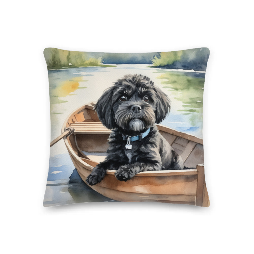 PugMug Custom Lily Premium Pillow