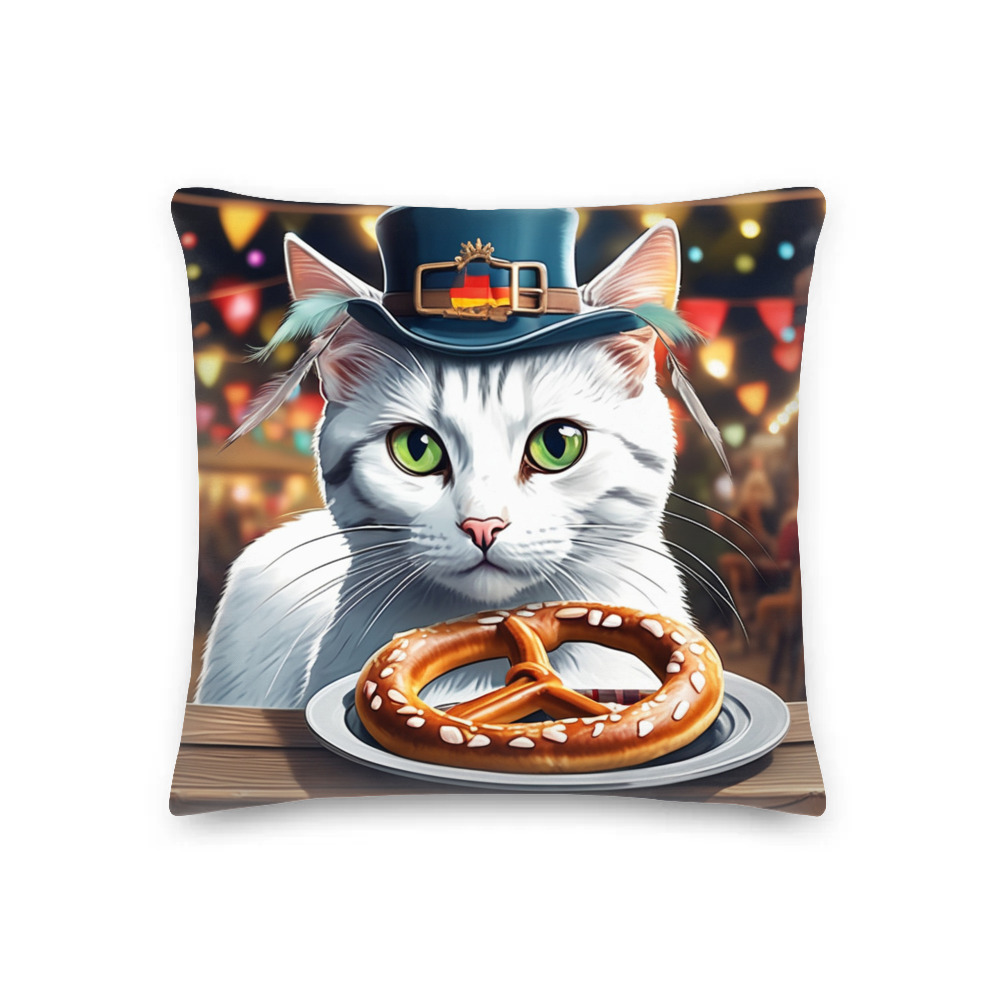 PugMug Custom Pet Premium Pillow