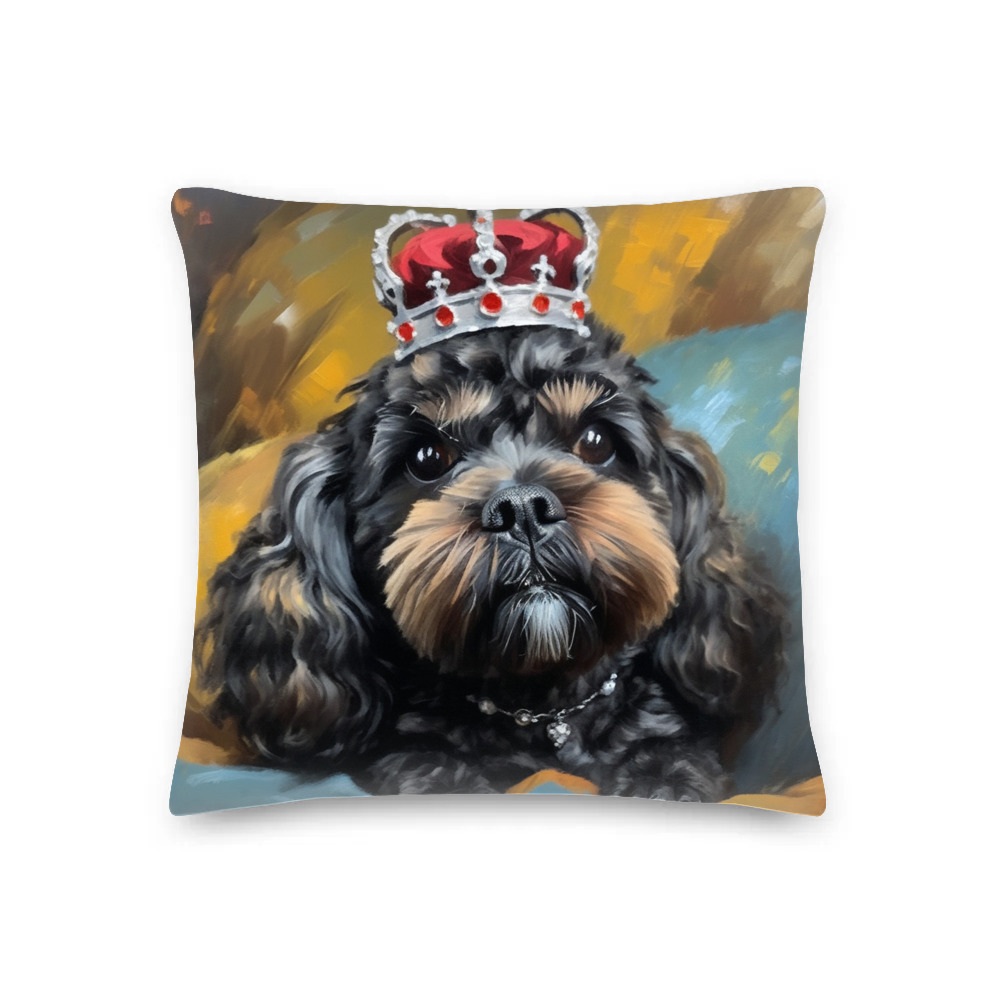 PugMug Custom Lily Premium Pillow