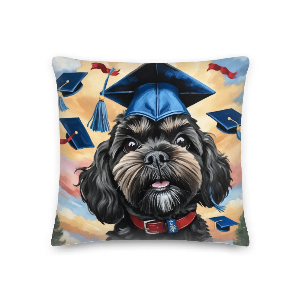 PugMug Custom Lily Premium Pillow