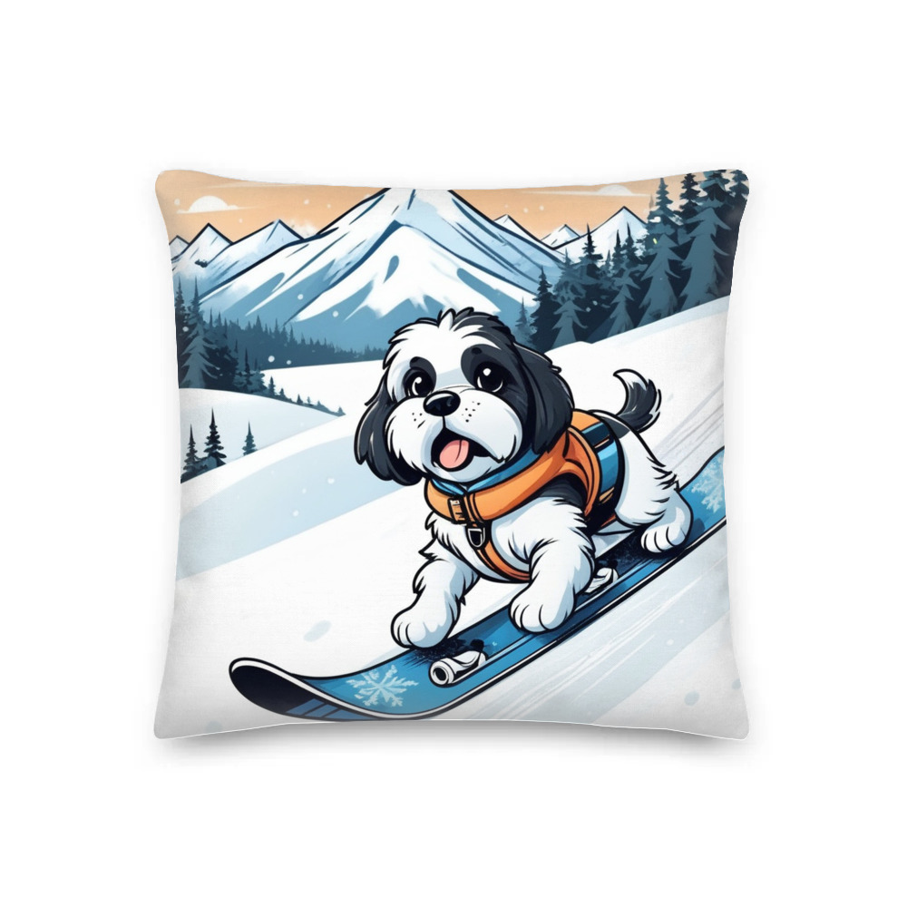 PugMug Custom Lily Premium Pillow