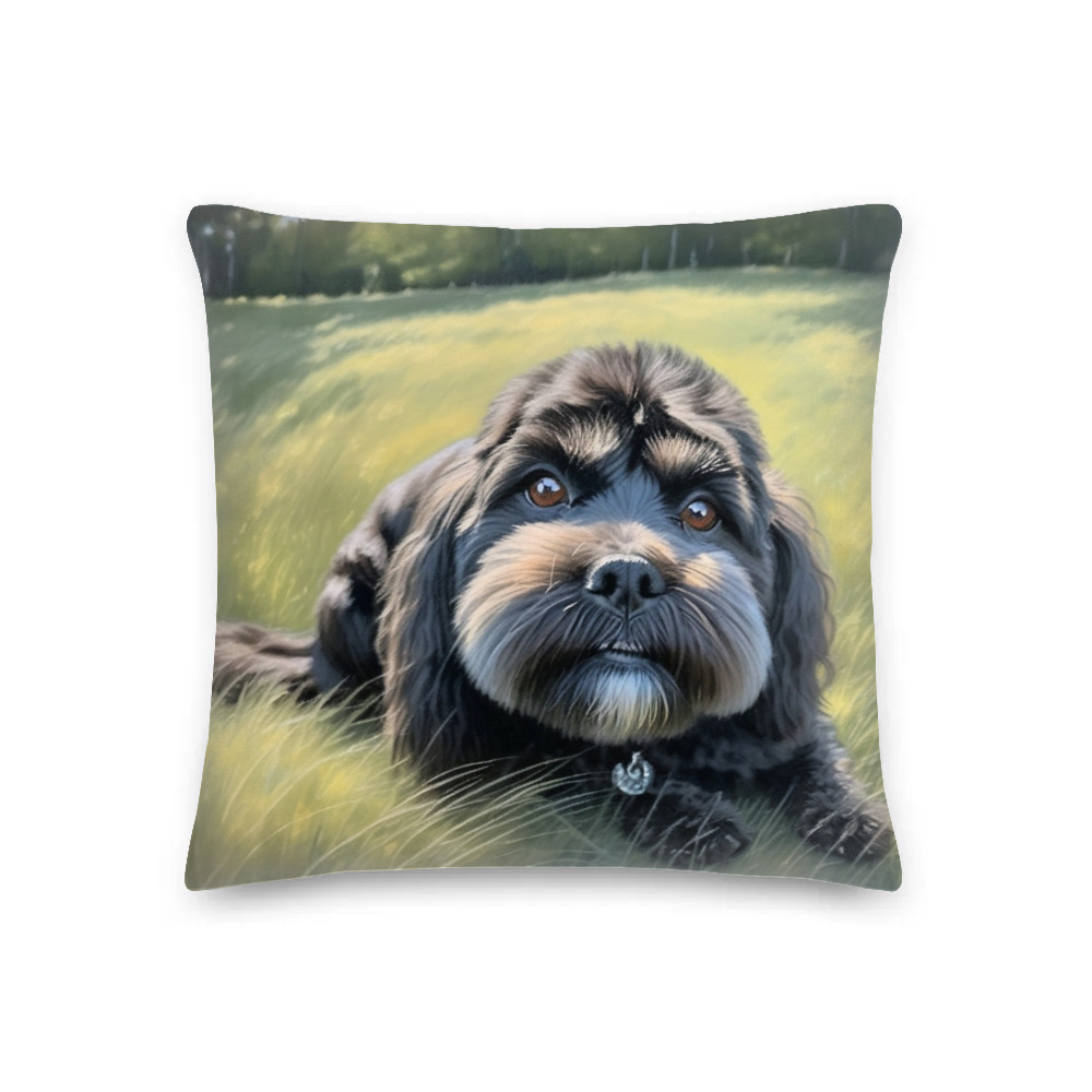 PugMug Custom Lily Premium Pillow