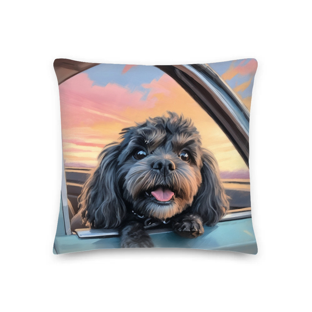 PugMug Custom Lily Premium Pillow