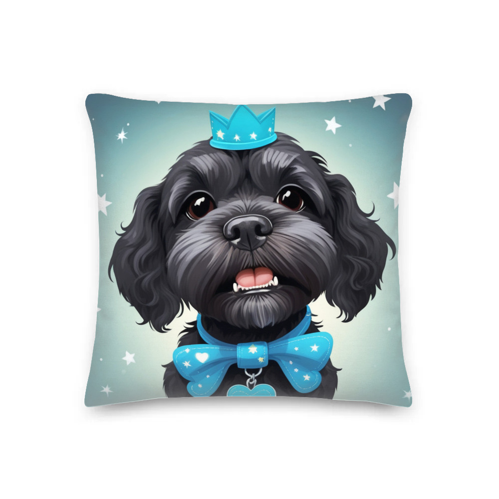 PugMug Custom Lily Premium Pillow