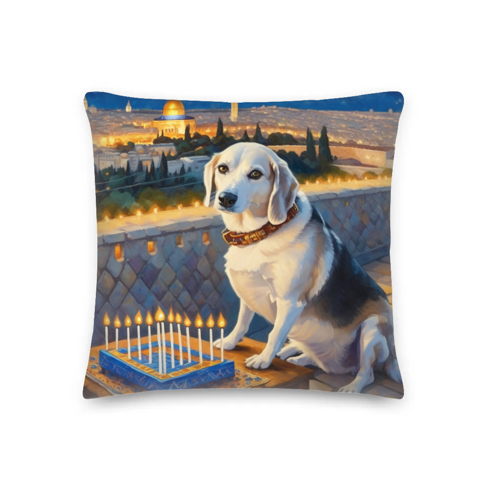 PugMug Custom Munchkin Premium Pillow