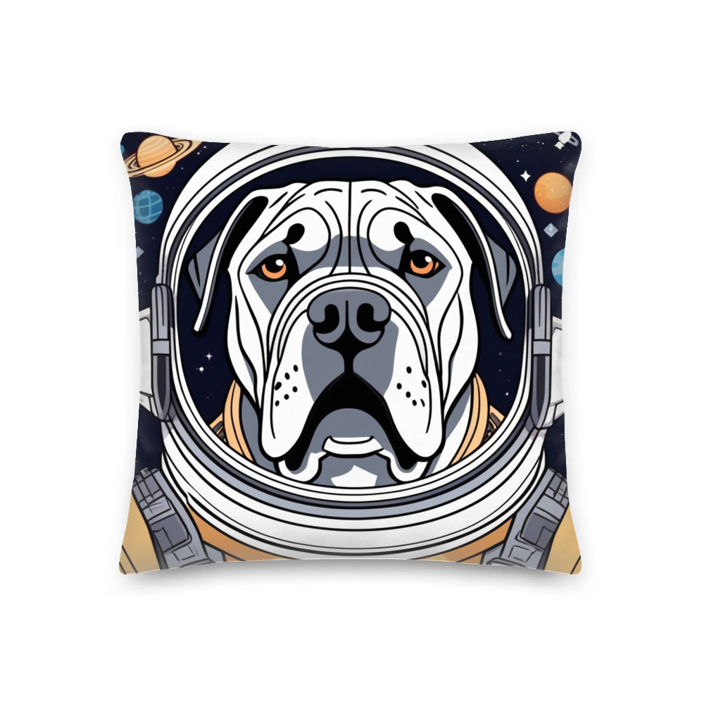 PugMug Custom Cane Corso Premium Pillow