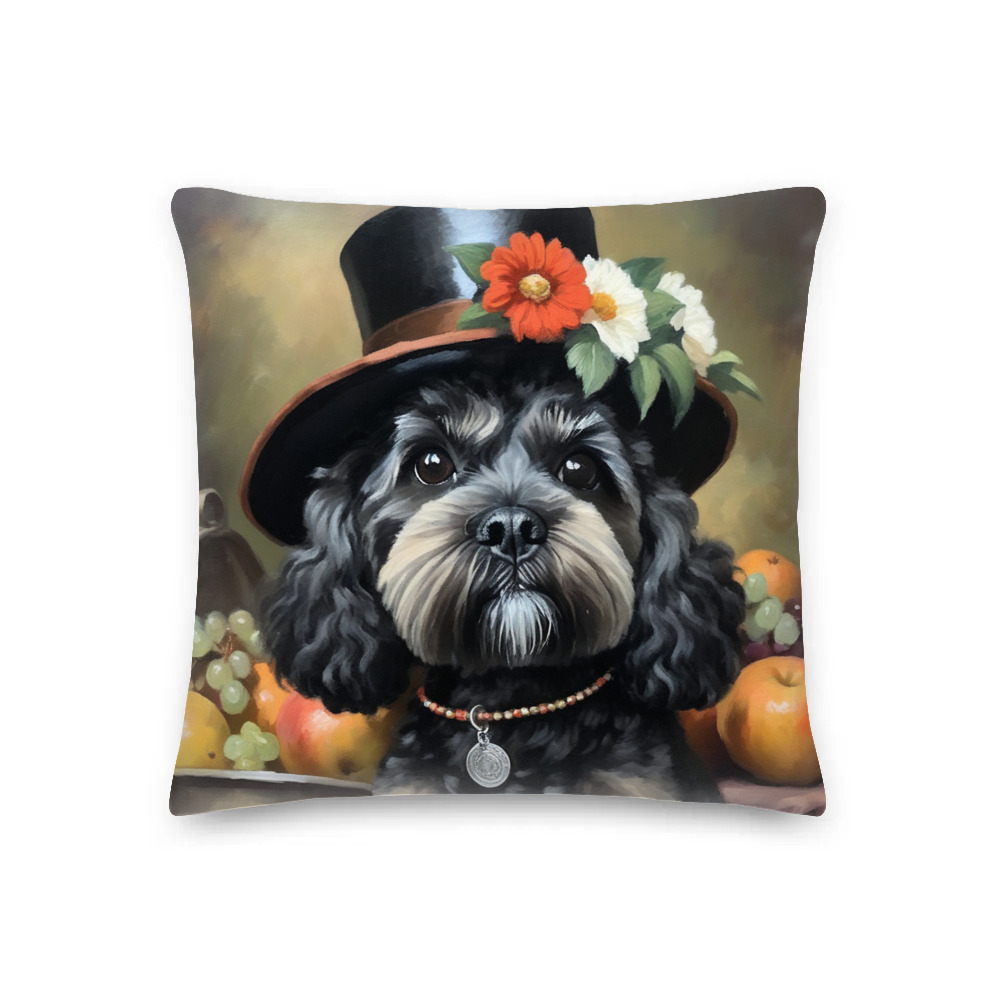 PugMug Custom Lily Premium Pillow