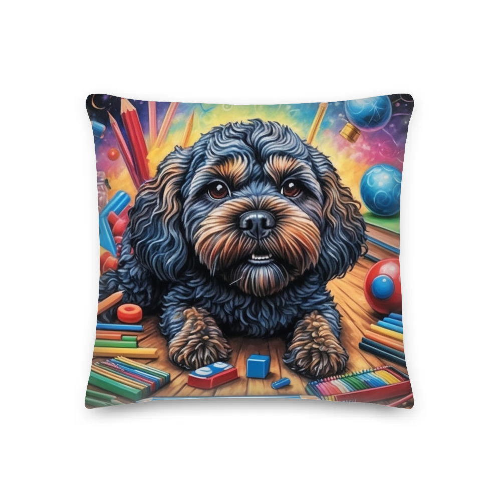 PugMug Custom Lily Premium Pillow