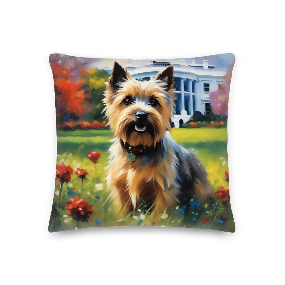 PugMug Custom Cairn Terrier Premium Pillow