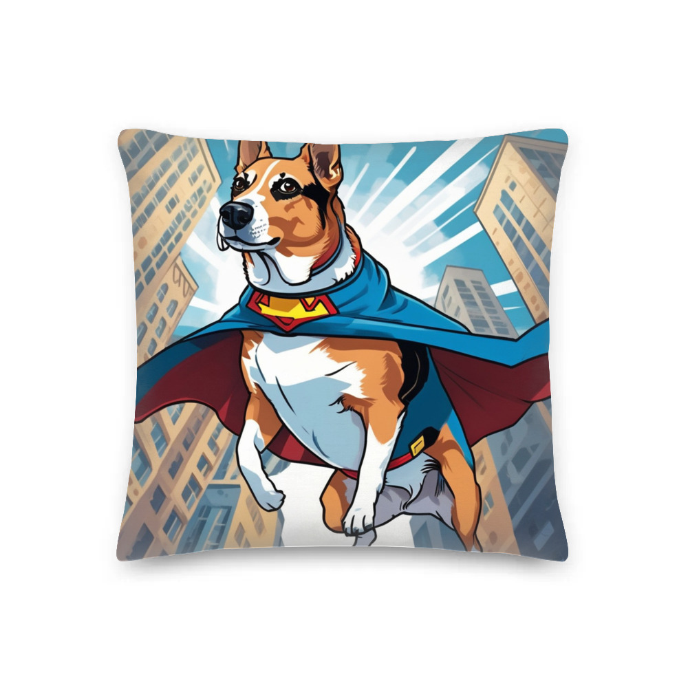 PugMug Custom Munchkin Premium Pillow