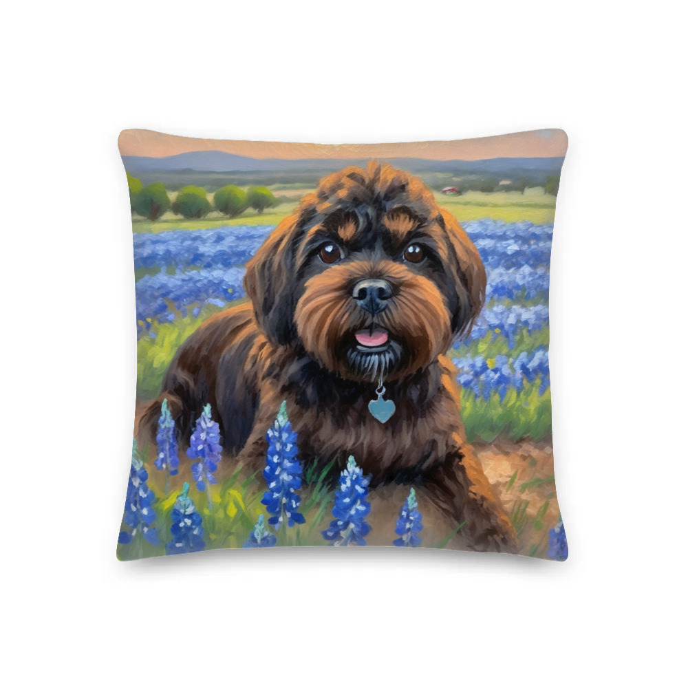 PugMug Custom Lily Premium Pillow